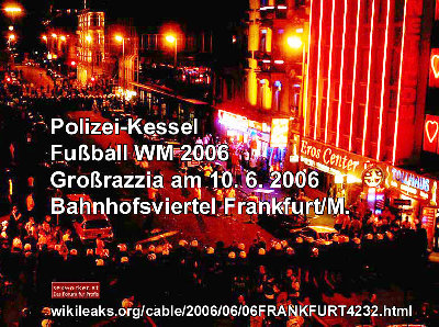 Rotlichtbezirk mit Polizeiketten für Stunden abgesperrt: Sexworker isoliert, selektiert, interniert und traumatisiert.